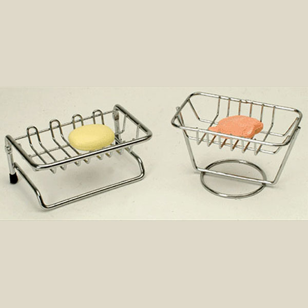 Jabonera de pie cromo 4202 c