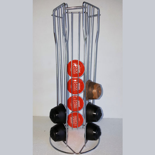 Porta cápsula económico cromado Cafetera Nestle Dolce Gusto