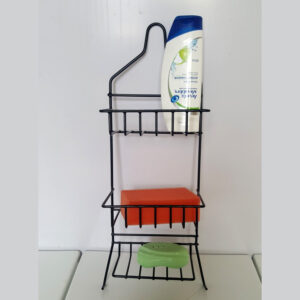 Duchero angosto  2 estantes con jabonera 4010 N